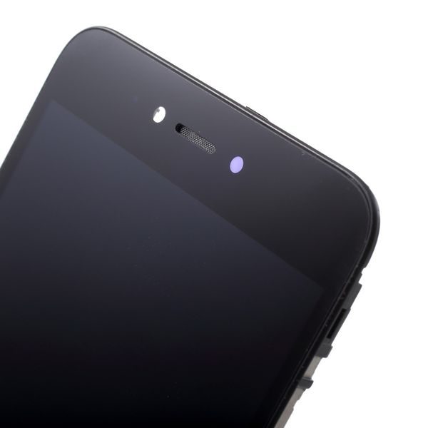 Xiaomi Redmi Note 5A LCD displej dotykové sklo čierne vrátane rámčeku (Service Pack)