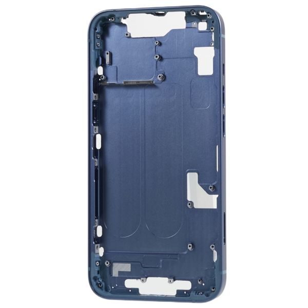 Středový rám iPhone 14 střední rámeček kryt modrý