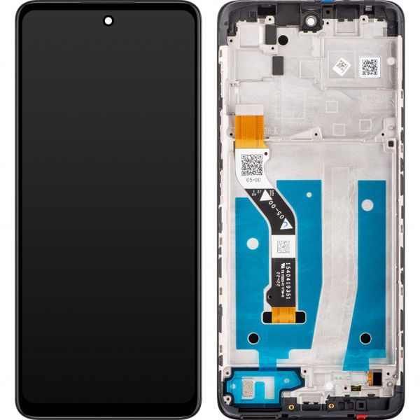 Motorola Moto G60S LCD displej dotykové sklo včetně rámečku (Service Pack) Black