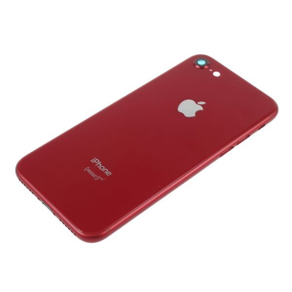 Apple iPhone 8 zadní kryt baterie včetně středového rámečku telefonu červený RED product