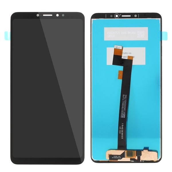 Xiaomi mi MAX 3 LCD displej dotykové sklo komplet přední panel černý