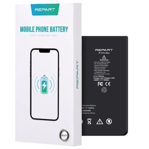 REPART Battery for iPhone 15 Pro Max
