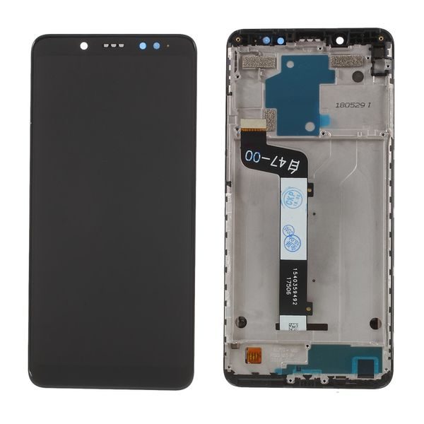 Xiaomi Redmi Note 5 LCD displej dotykové sklo černé komplet přední panel včetně rámečku
