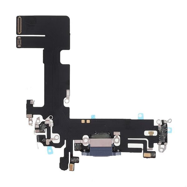 Flex nabíjení Apple iPhone 13 nabíjecí port mikrofon konektor modrý