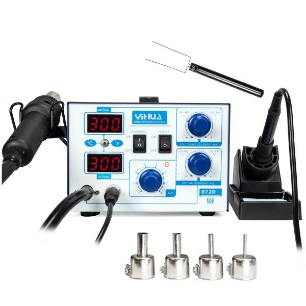 Horkovzdušná pájecí stanice YIHUA 872D (700W 100-480°C)