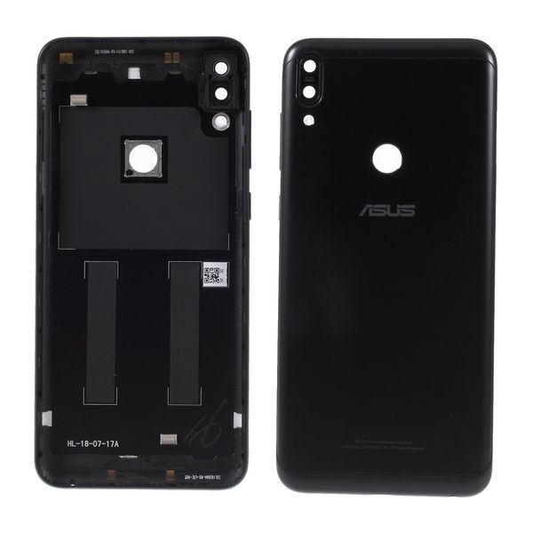 Asus Zenfone Max Pro (M1) ZB601KL zadný kryt batérie vrátane krytky fotoaparátu čierny