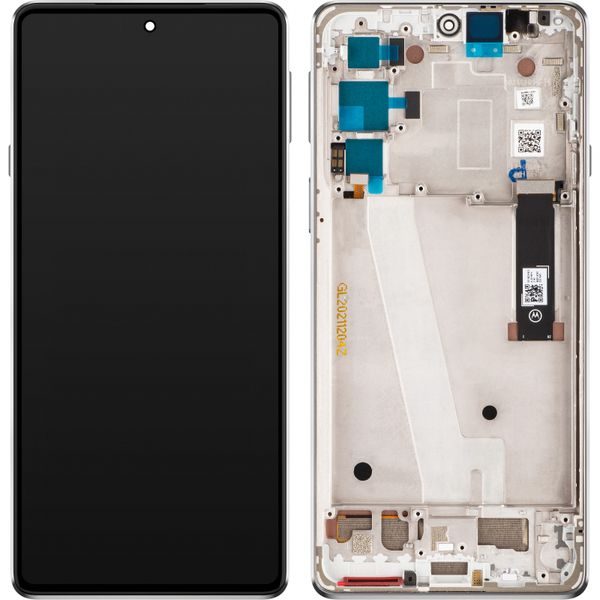 Motorola Edge 20 LCD Display Touchscreen Original (Service Pack) Frosted White