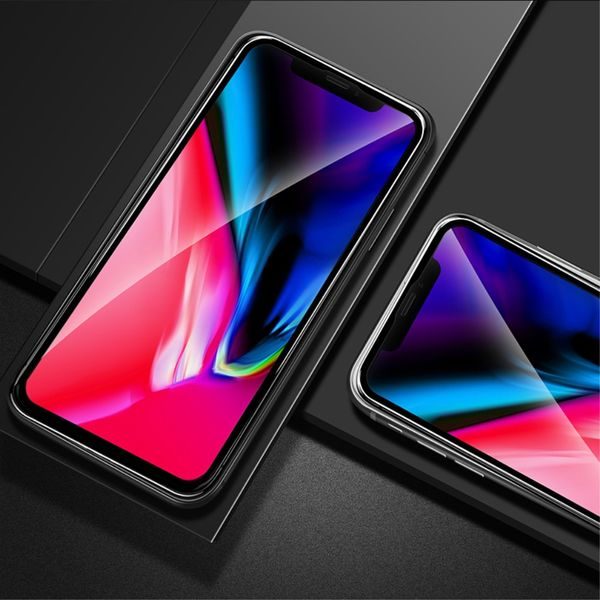 Apple iPhone X / XS Ochranné tvrzené sklo 5D černé