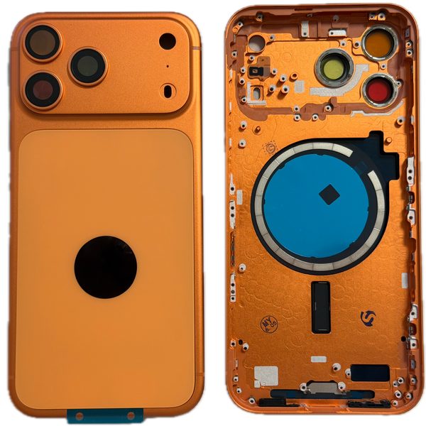 Zadní kryt baterie housing pro iPhone 17 Pro Max (Kosmicky oranžový)