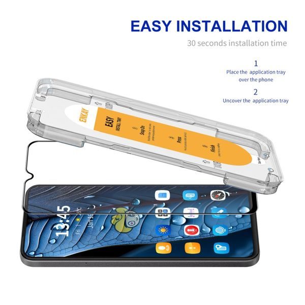 Ochranné tvrzené sklo Enkay pro Samsung Galaxy A22 5G A226 (s aplikátorem)