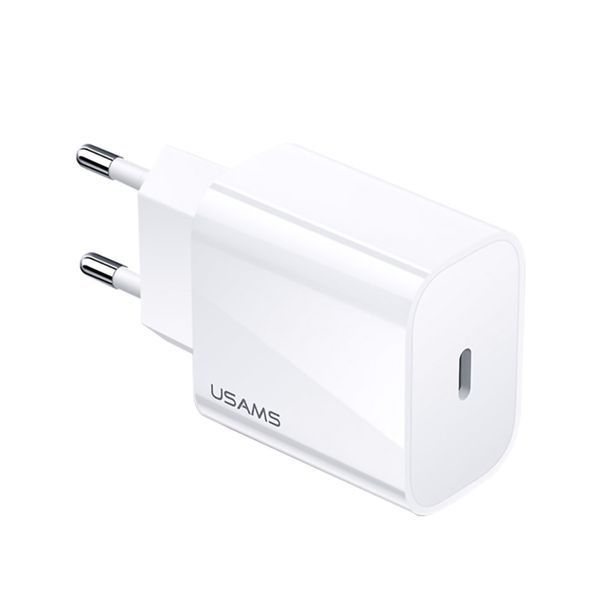 USAMS US-CC T34 PD Quick Charge Travel Charger 20W