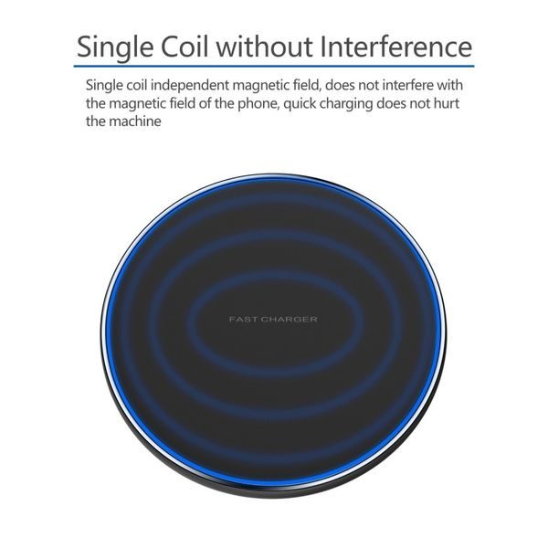 Bezdrátová nabíječka XK-01 10W Qi - bílá