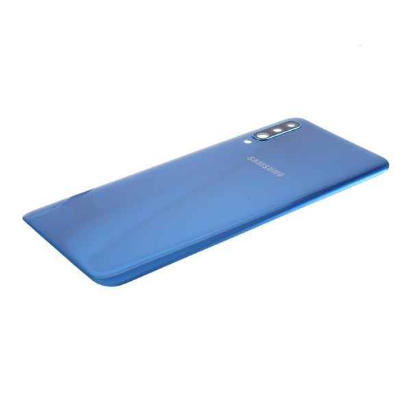 Samsung Galaxy A50 zadní kryt baterie včetně krytky fotoaparátu osázený modrý A505
