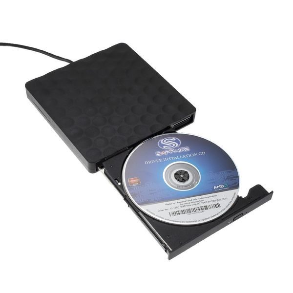 Externí čtečka CD / DVD-RW vypalovačka USB 3.0 pro Notebook / PC / Macbook