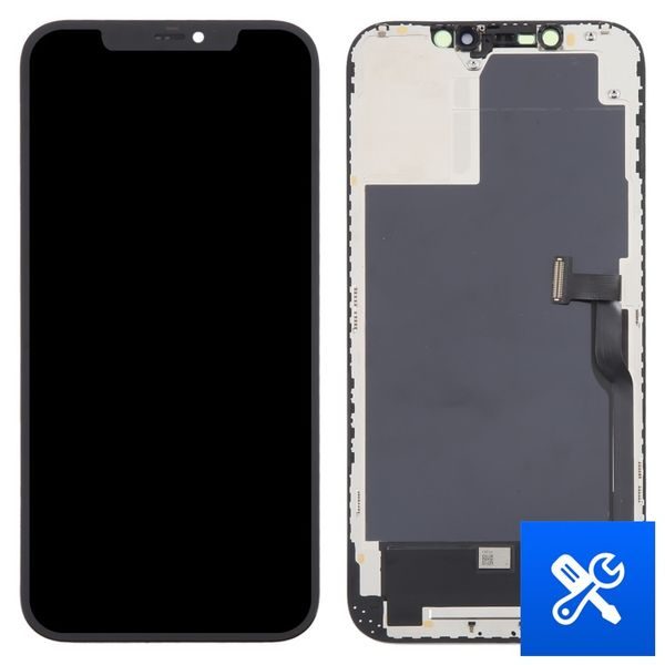 LCD displej + dotykové sklo pre iPhone 12 / 12 Pro (FHD INCELL COF + diagnostika)