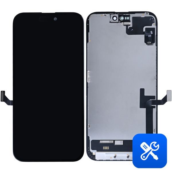 iPhone 15 Plus LCD Display Touch Glass (Original PULL + Diagnostic)