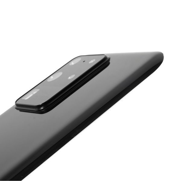 Zadní kryt Samsung Galaxy S20 Ultra černý G988 Cosmic Black včetně čočky fotoaparátu