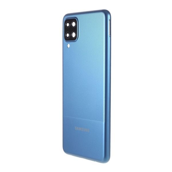 Samsung Galaxy A12 zadní kryt baterie modrý včetně krytky čočky fotoaparátu A125F