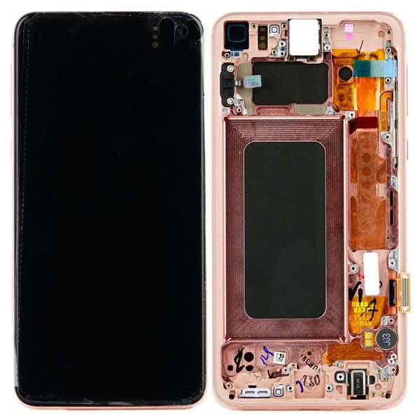 Samsung Galaxy S10e G970 LCD displej dotykové sklo originální (Service Pack) Flamingo Pink