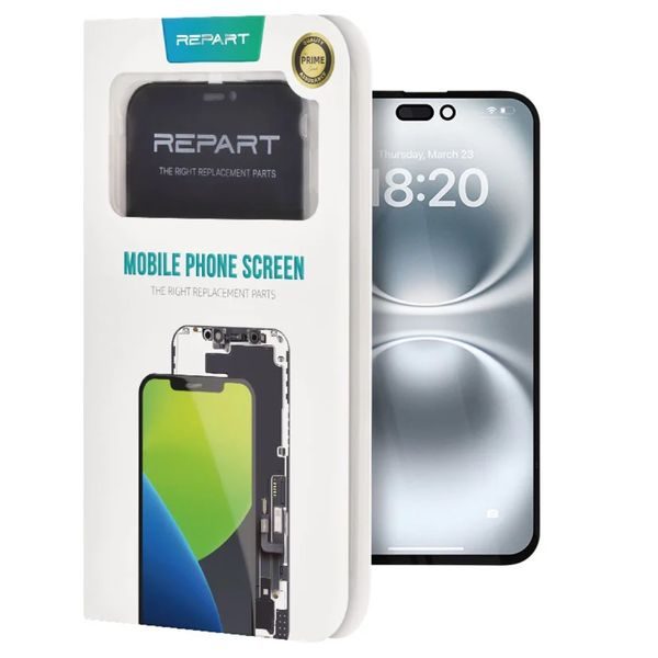 iPhone 16 Plus LCD Display Touchscreen (REPART Hard OLED)