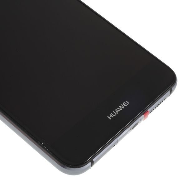 Huawei P10 Lite LCD displej dotykové sklo čierne vrátane rámčeku