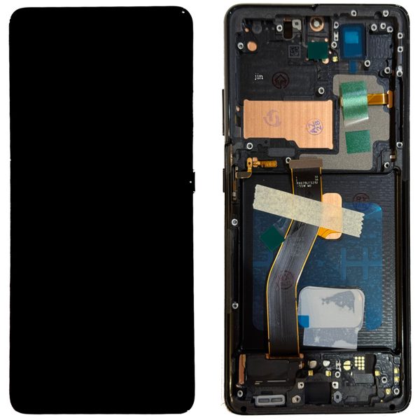 Samsung Galaxy S21 Ultra G998B/F LCD Display Touch Glass (A+ OLED with Frame) Black