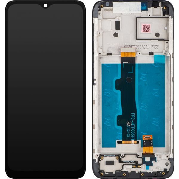 Motorola Moto E7 Power / E7i Power LCD displej dotykové sklo včetně rámečku (Service Pack)