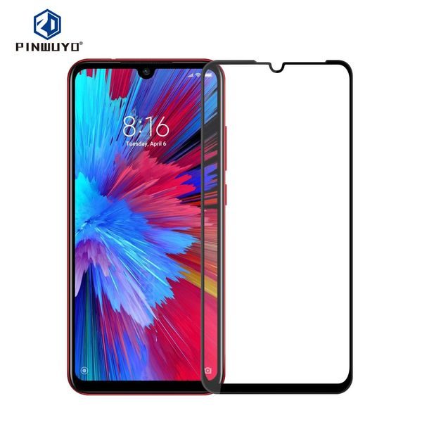 Xiaomi Redmi Note 7 ochranné tvrzené sklo na displej 3D černé