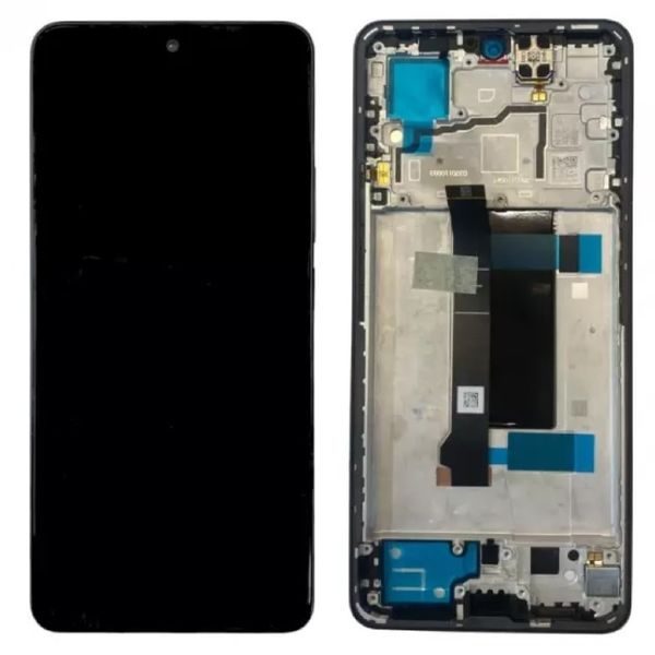 Xiaomi Redmi Note 13 Pro 5G / Poco X6 5G LCD displej dotykové sklo včetně rámečku originální (Service Pack) Blue