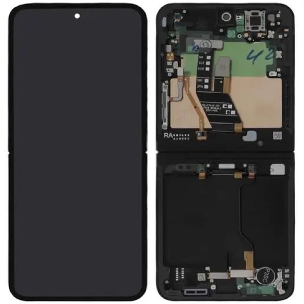 Samsung Galaxy Z Flip 7 FE F761 LCD Display Touch Glass (Service Pack) Inner - Black