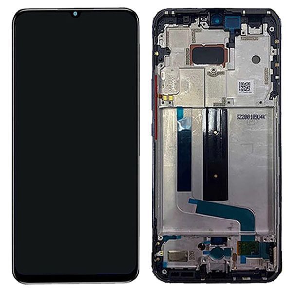 Xiaomi Mi 10 lite 5G (2020) LCD touch screen digitizer (Service Pack) Gray/Tarnish