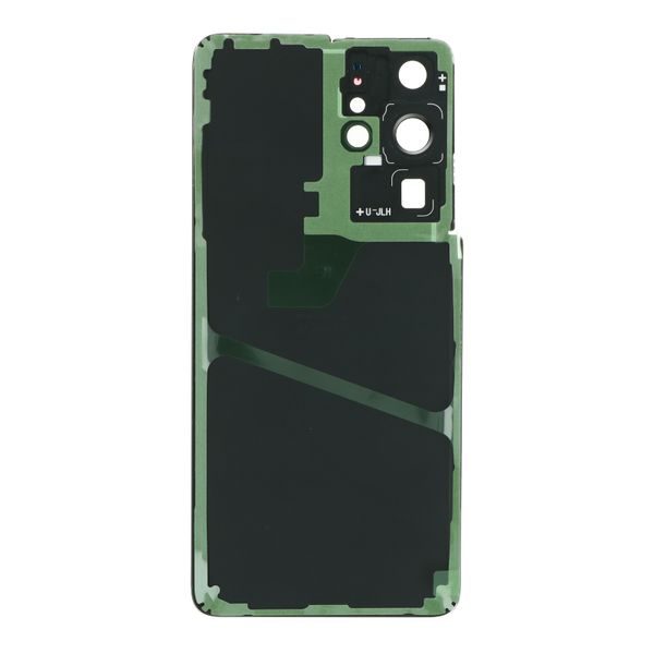 Samsung Galaxy S21 Ultra 5G zadní kryt baterie včetně krytky čočky fotoaparátu černý G998B