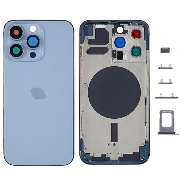 Zadní kryt baterie housing pro Apple iPhone 13 Pro (Horsky modrý)