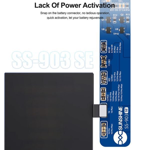 SUNSHINE SS-903 SE – Activation Board for iPhone 8-16 Pro Max Batteries