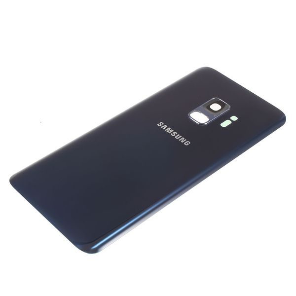 Samsung Galaxy S9 zadní kryt baterie osazený včetně krytky čočky fotoaparátu modrý G960