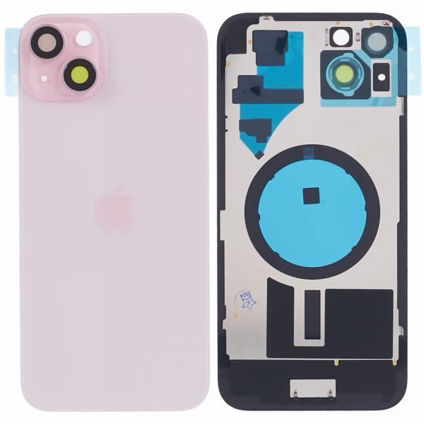 Rear Battery Cover for iPhone 15 (Pink)
