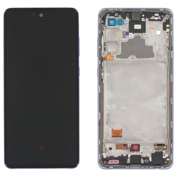 Samsung Galaxy A72 LCD touch screen digitizer A725 Violet (Service Pack)