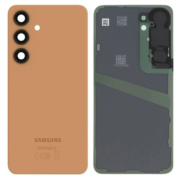 Samsung Galaxy S24 S921 Original Back Battery Cover (Service Pack) Sandstone Orange