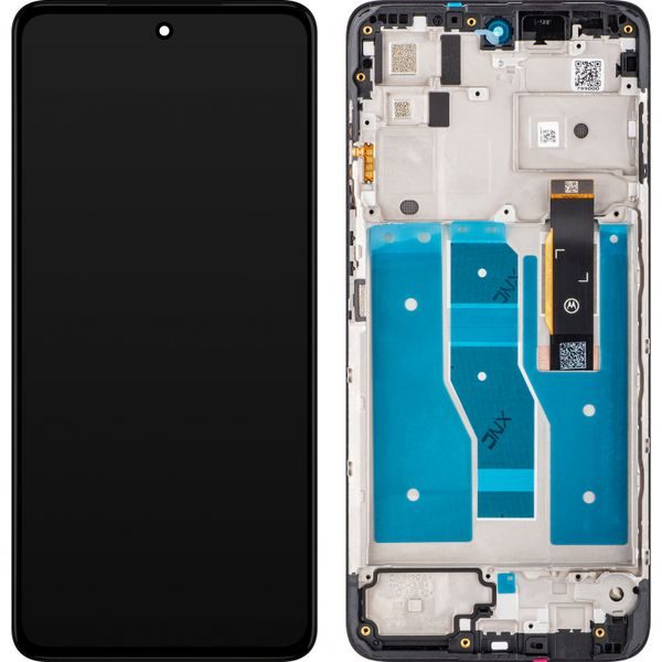 Motorola Moto G52 LCD displej dotykové sklo originální (Service Pack) Black