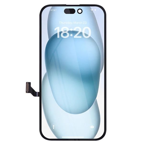 iPhone 15 LCD Display Touch Glass (REPART Soft OLED)