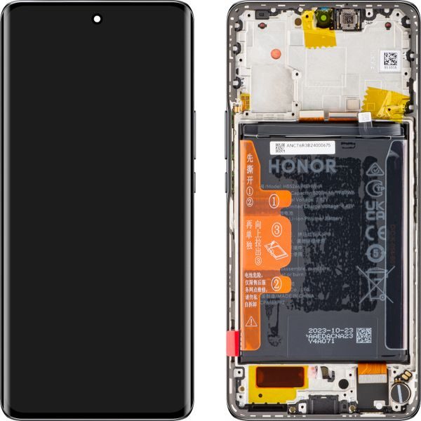 Honor Magic6 Lite LCD Display Touch Glass + Battery Original (Service Pack) Midnight Black