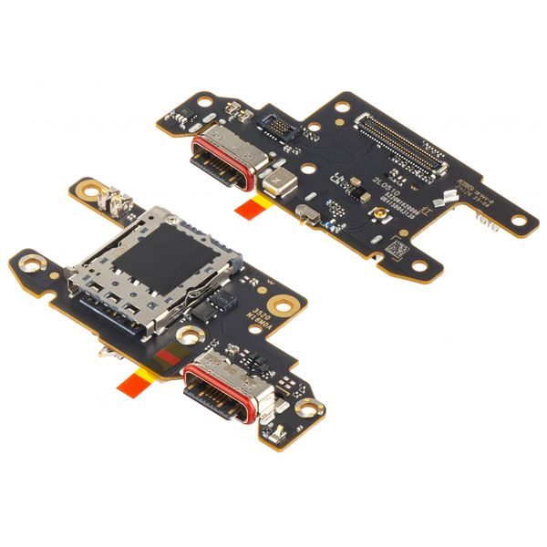 Xiaomi Redmi Note 13 Pro 5G Original Charging Connector Board with Microphone (Service Pack)