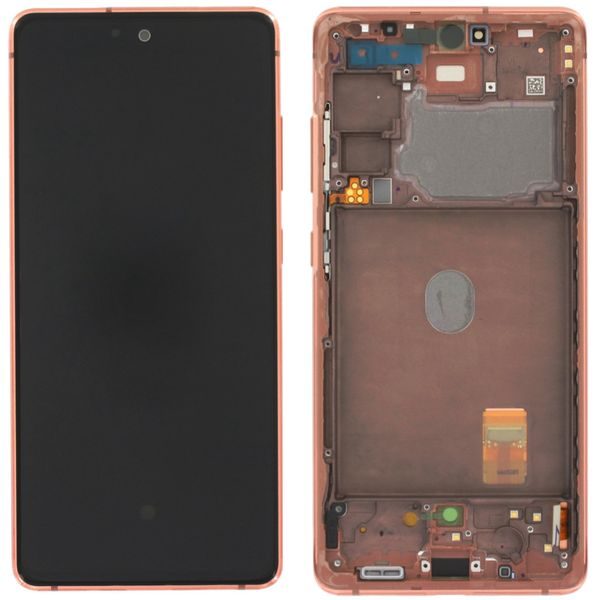 Samsung Galaxy S20 FE G780/G781 Amoled LCD displej dotykové sklo originál Cloud Orange (Service Pack)