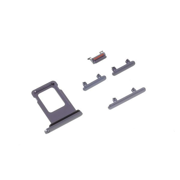 Zadní kryt baterie Apple iPhone 11 fialový včetně středního rámečku