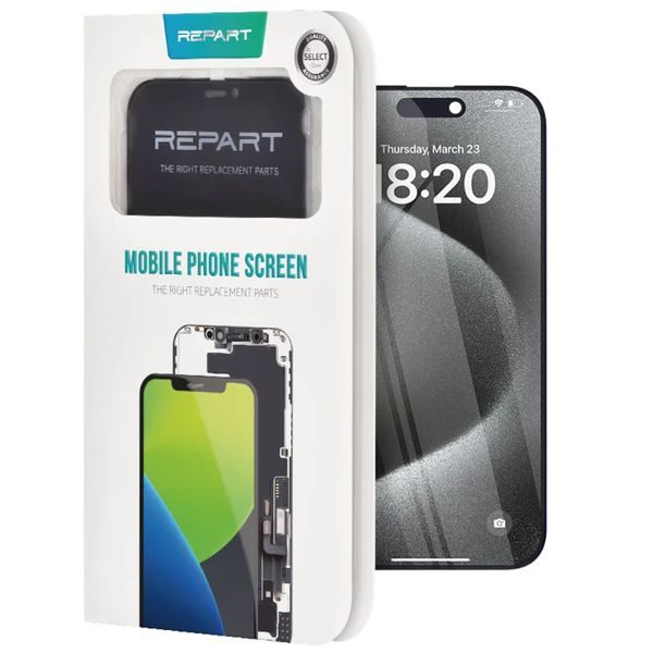 iPhone 15 Pro LCD Display Touch Glass (REPART Incell 80Hz)
