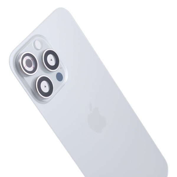 Zadní kryt baterie pro iPhone 15 Pro Max (bílý titan)