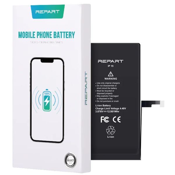 REPART Battery for iPhone 15