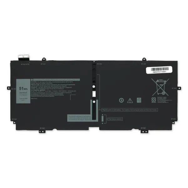 52Wh Battery for Dell XPS 13 7390 and 9310 2-in-1 Laptops