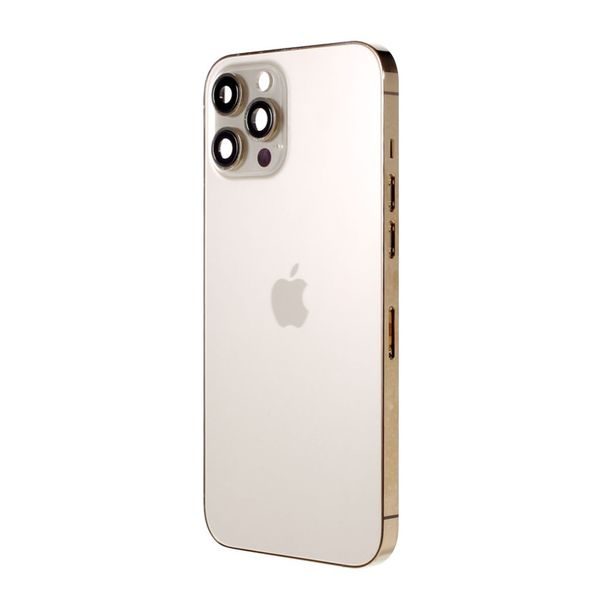 Zadní kryt baterie Apple iPhone 12 Pro Max včetně rámečku housing zlatý