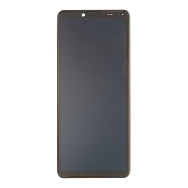 Sony Xperia 10 III LCD displej dotykové sklo OEM (včetně rámečku) Black